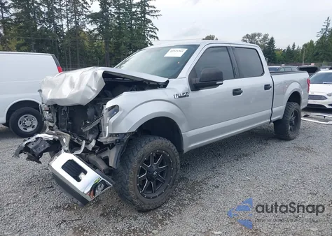 2018 Ford F-150 Xlt из США, поврежденный, VIN 1FTFW1E55JKF84503